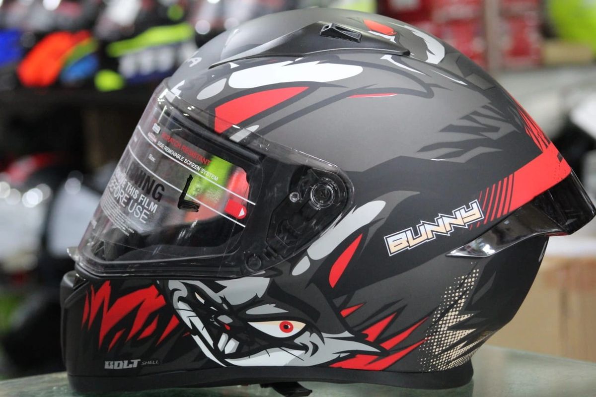 Vega red and black deals helmet